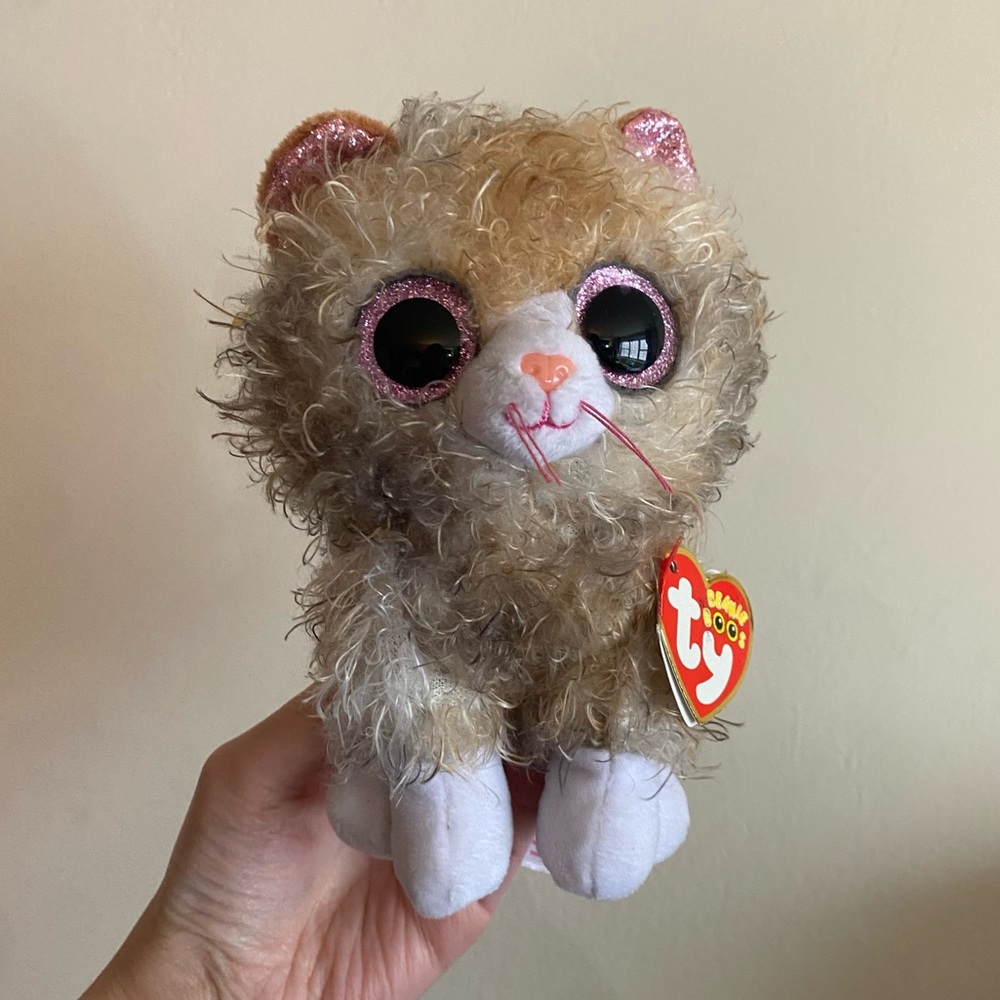 Ty Beanie Boo’s Scrappy Cat Plushie Stuffed Animal